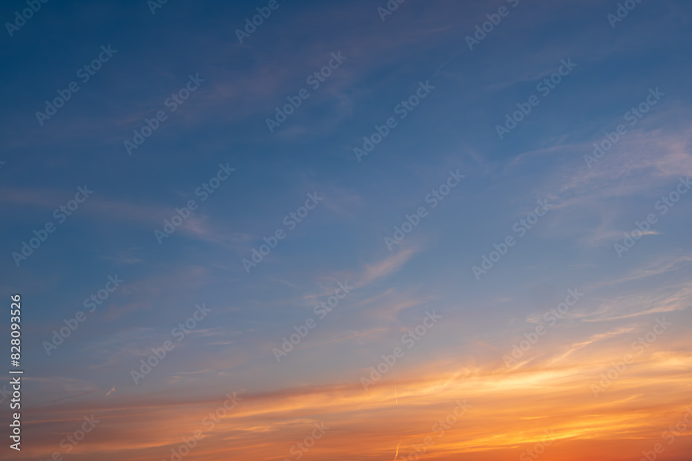 Fototapeta premium 夕焼け空