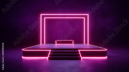 Podium Mockups for Product Display: Elegant Pedestals