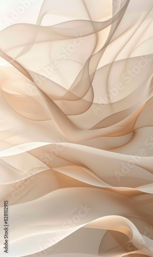Layers Of Translucent Beige Create A Sense Of Depth And Warmth In This Abstract Background, Inviting Viewers To Explore Its Nuances, Banner Image For Website