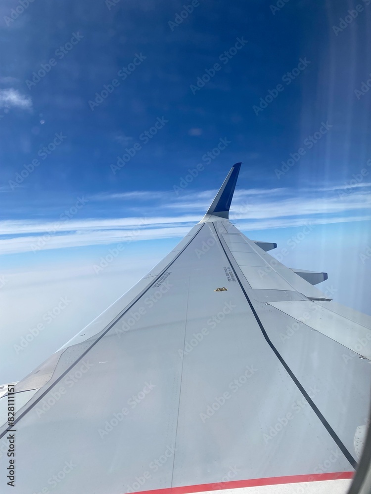 wing of airplane