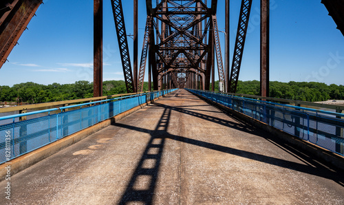 Chain of rocks Bridge on RTE 66 photo