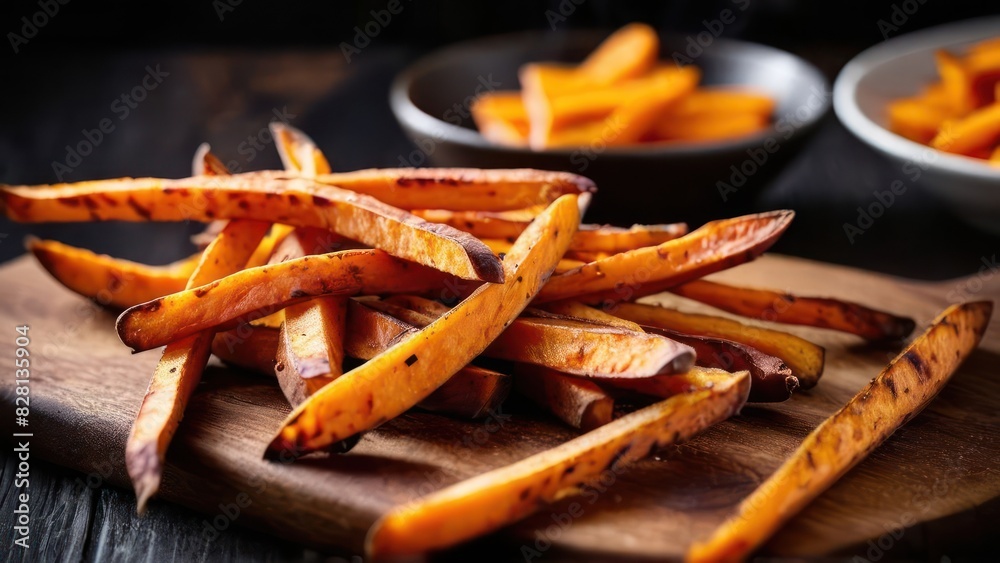 Wooden Cutting Board with Sliced Potatoes - A Simple, Healthy Snack Recipe Wooden Cutting Board with Sliced Potatoes - A Simple, Healthy Snack Recipe