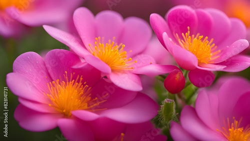 Close up beautiful flower