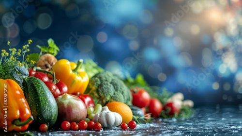 Wallpaper Mural world food safety day background concept, space area for text Torontodigital.ca