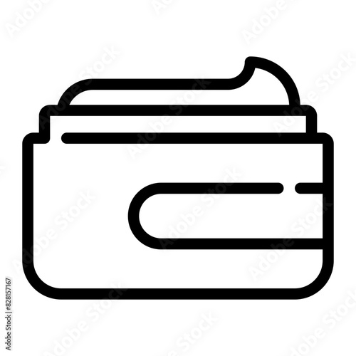 moisturizer line icon