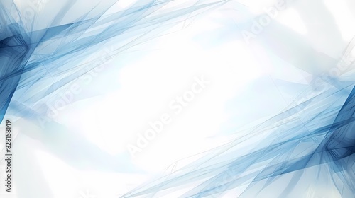 abstract elegant blue geometric background