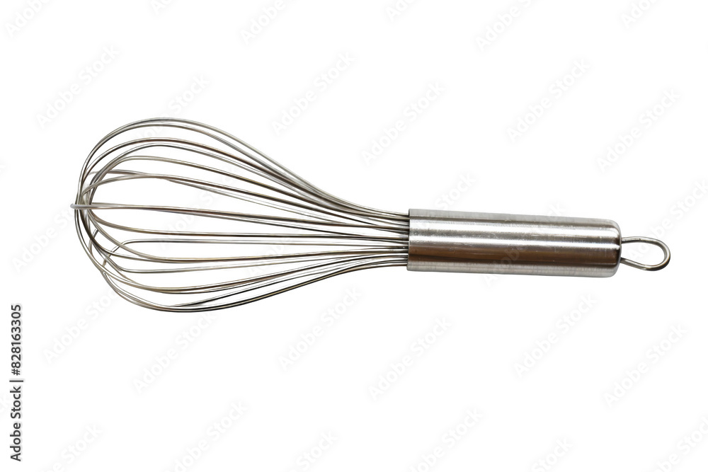 Egg whisk, isolated white background, PNG di-cut style, realistic photo style, object as model Egg whisk, isolated white background, PNG di-cut style, realistic photo style, object as model