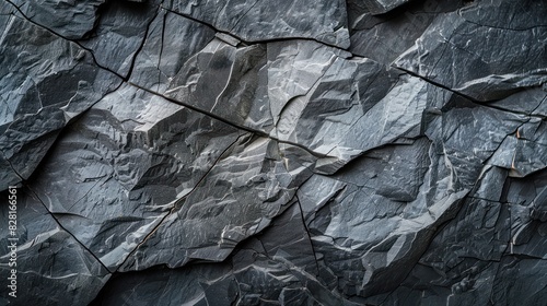 Slate Andesite rock texture wall nature constructions background wallpaper photo