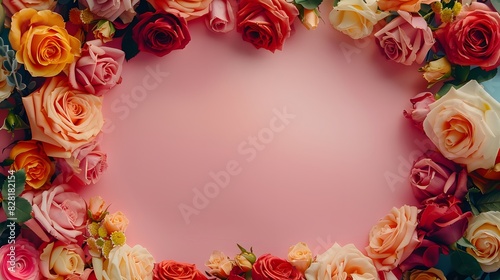 rose background with copy space © sungedi