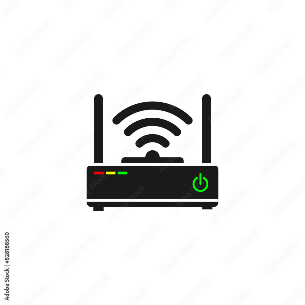 Radio connector wifi illustration Radio connector wifi illustration
