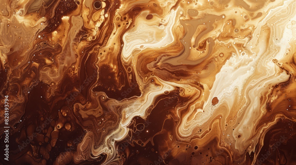 brown fluid art marbling paint textured background brown fluid art marbling paint textured background