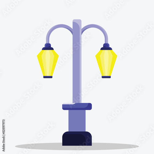 Post lamp icon. Subtable to place on light, outdoor, etc.