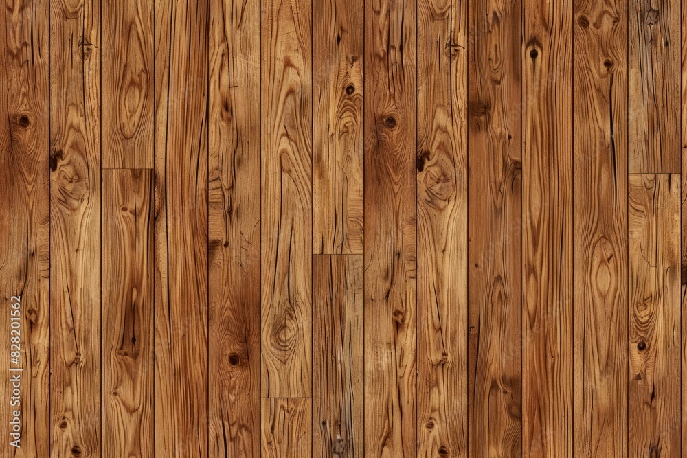 Weathered wooden surface with imperfections and holes. Grunge background concept