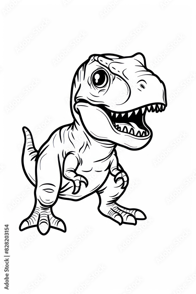 T-rex Coloring Pages T-rex Coloring Pages