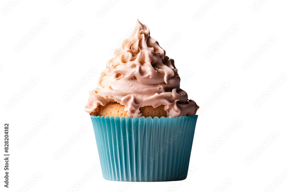 cupcake ice cream cutout with transparent background design