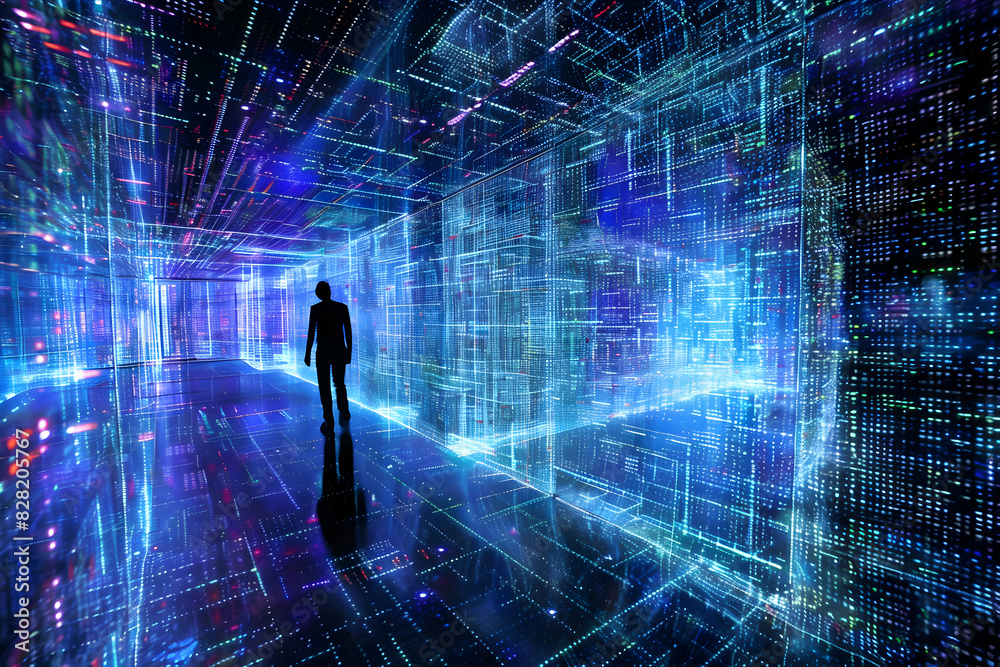 Emergence of Transcendent AGI - Metamorphic Artificial General Intelligence Visualization Emergence of Transcendent AGI - Metamorphic Artificial General Intelligence Visualization