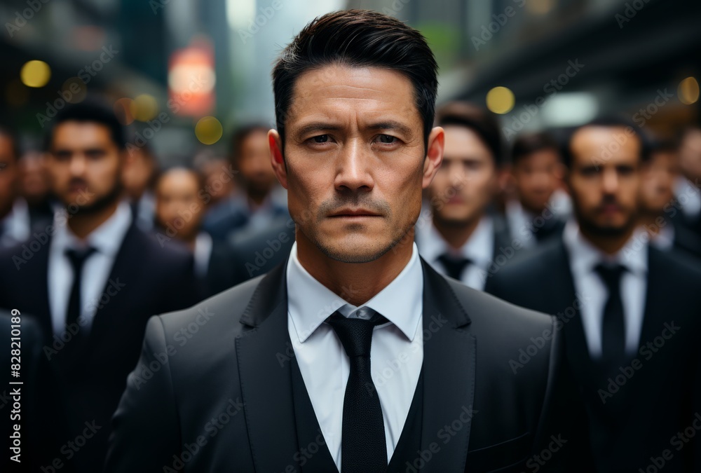 Serious Men in Black Suits 