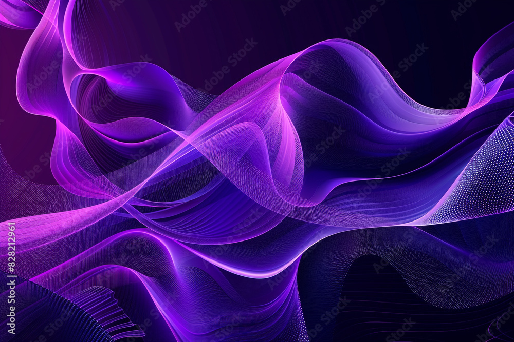 Creative arts branding with vibrant purple abstract shape collection. Creative arts branding with vibrant purple abstract shape collection.