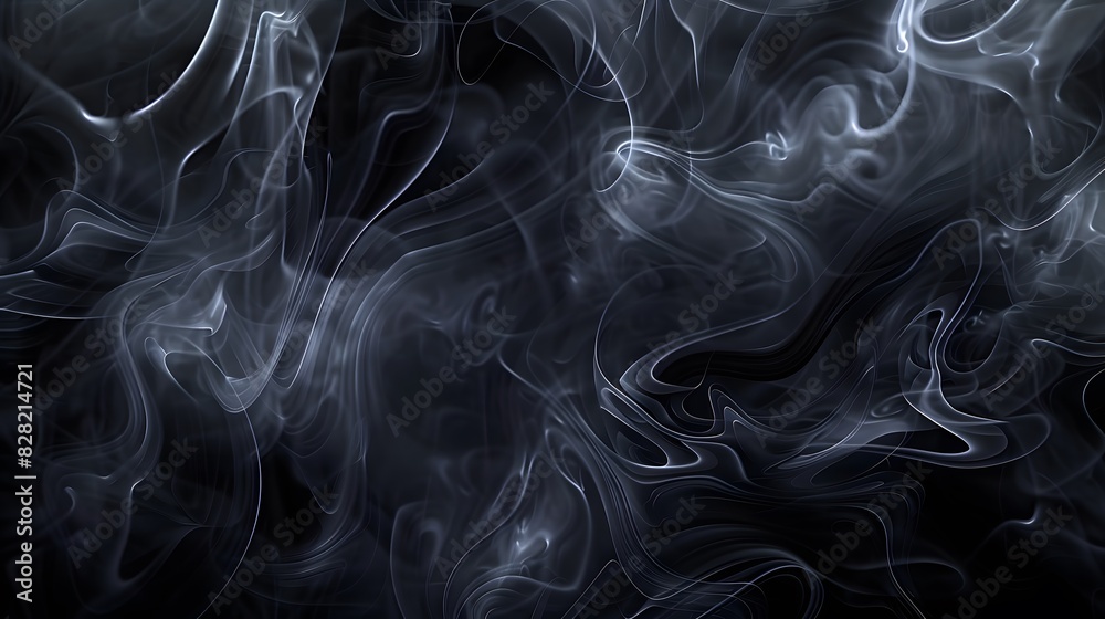 Fototapeta premium Black abstract background design. 
