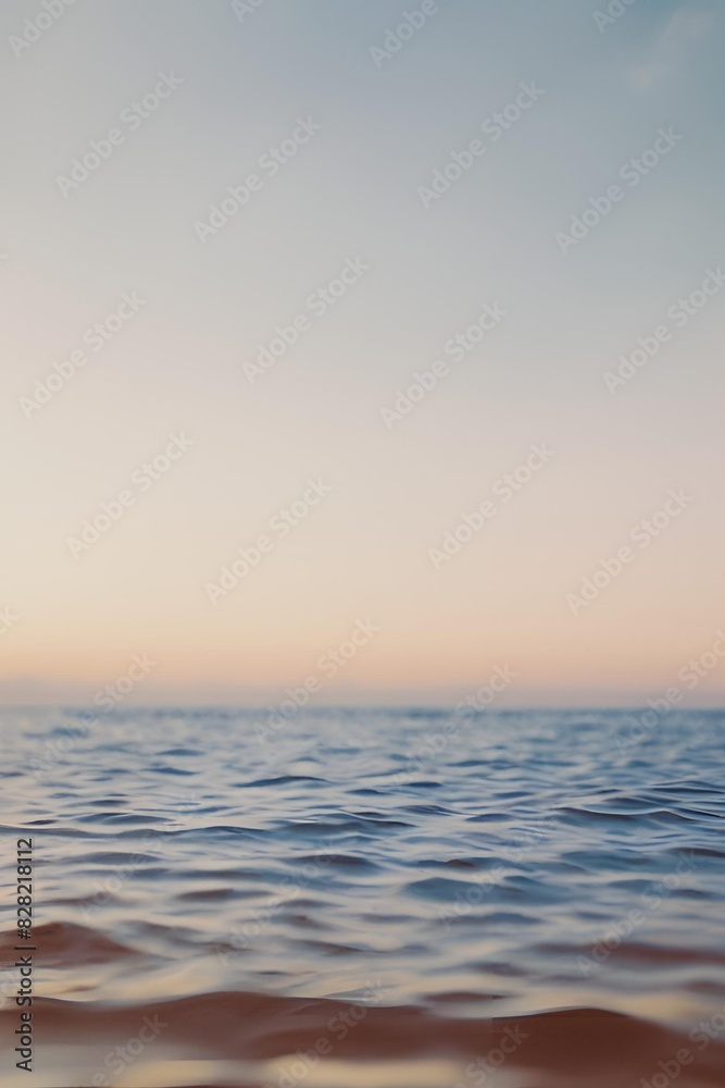 Obraz premium sunset and the sea