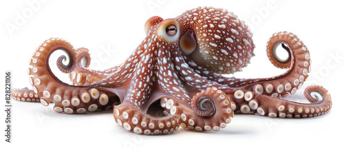 sea octopus animal whole body isolated on white background  © AstraNova