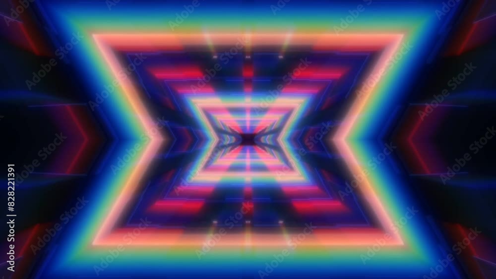 abstract blue light