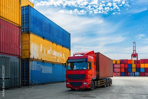 The freight forwarding process involves managing shipments through various stages, including customs clearance, warehousing, and distribution, ensuring efficient delivery of goods photo