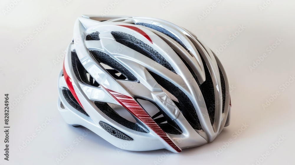 White background bicycle safety helmet White background bicycle safety helmet