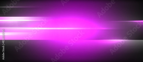 Neon dynamic diagonal light rays background. Techno digital geometric concept design for wallpaper  banner  presentation  background