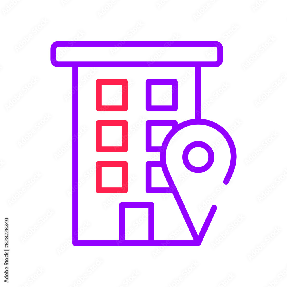 Hotel Location Dual Tone Hotel Location Dual Tone