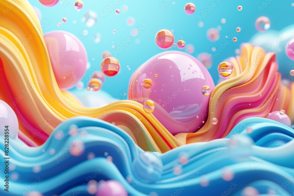 Obraz premium A colorful