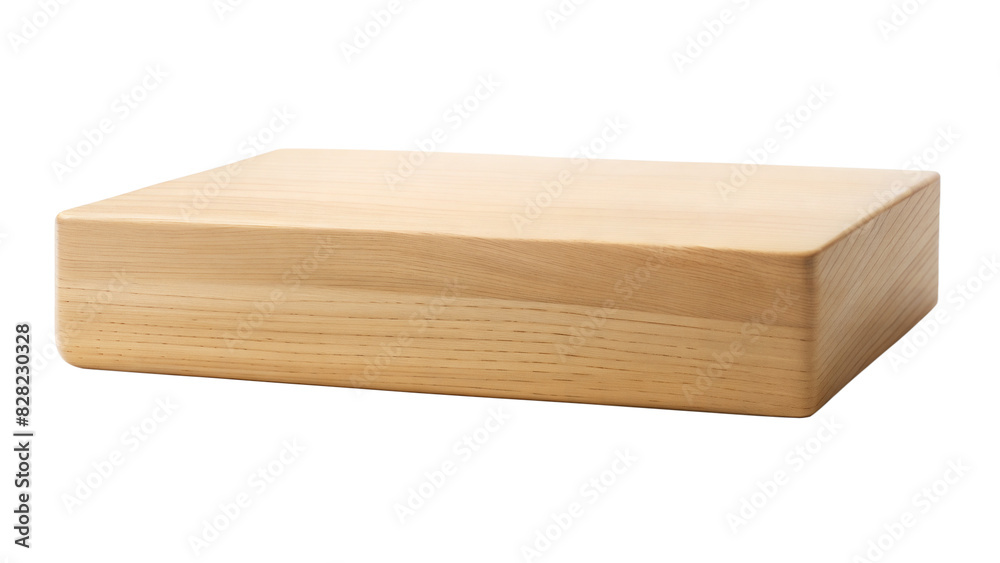 Low Wooden Display Block: A low-profile wooden display block, perfect for subtle and understated product showcases, isolated on a white background.
Low Wooden Display Block: A low-profile wooden display block, perfect for subtle and understated product showcases, isolated on a white background.