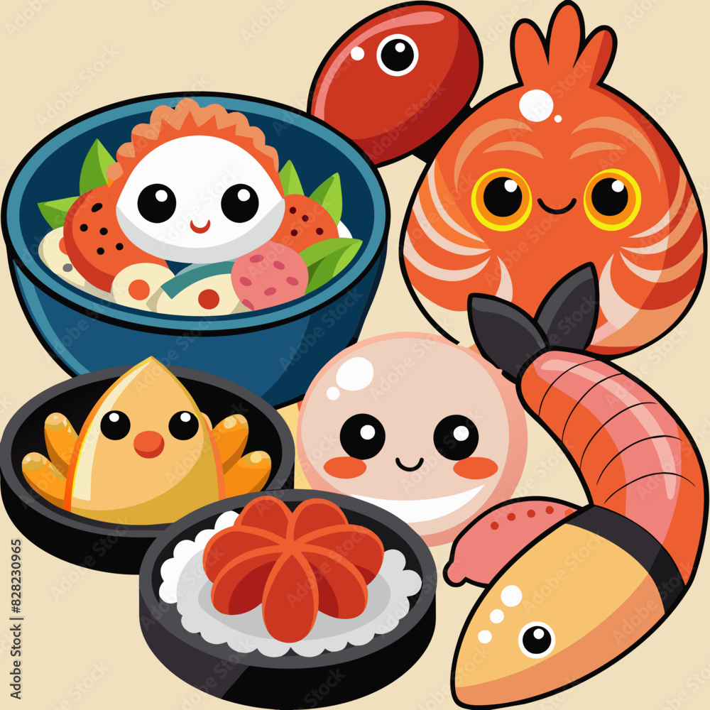 set of food set of food