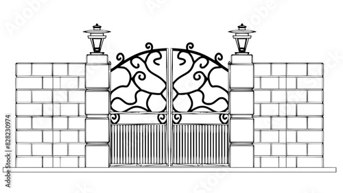 Vector gate