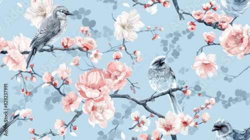 Beautiful seamless pattern