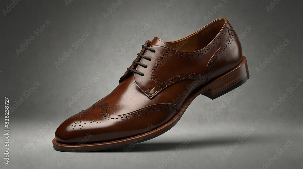 Derby shoes with new design 