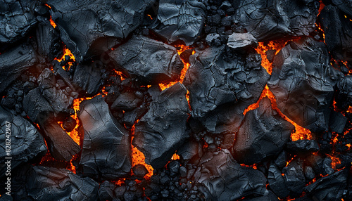 Buring coal texture background high quality texture