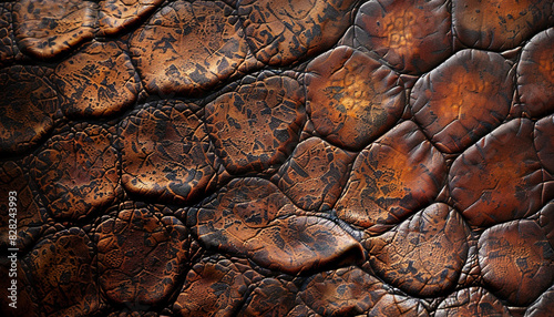 Brown leathers texture background