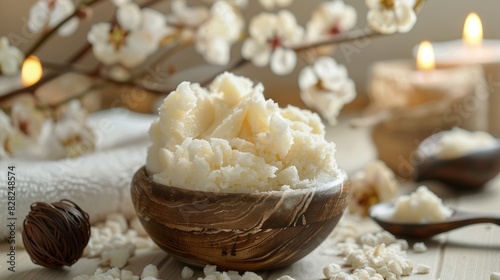 Shea butter is a key ingredient in luxurious spa treatments.