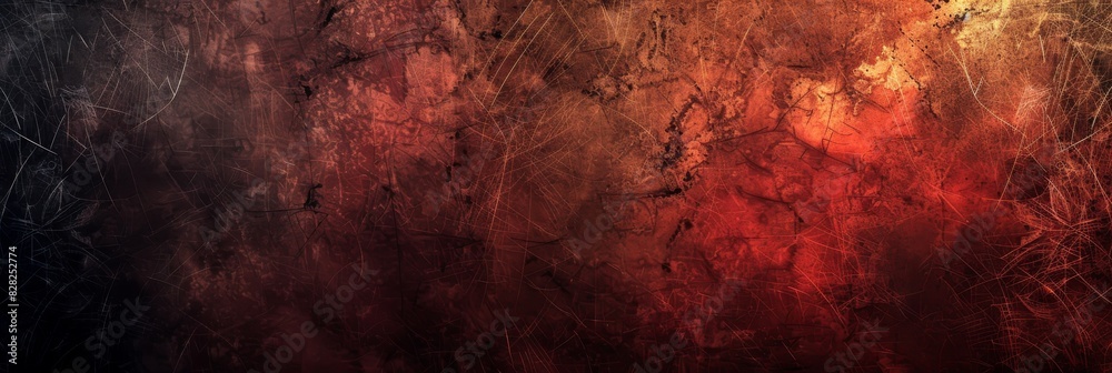 Fighting background texture pattern with action lines, strong reds and browns, ai generated