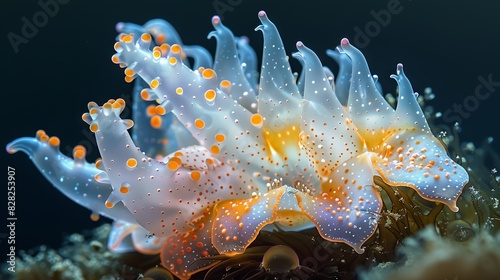 Delve into the realm of marine biology photography  capturing the intricacies of life beneath the waves with minimalist marine biology photos. Utilize clean lines and subtle textures to highlight the