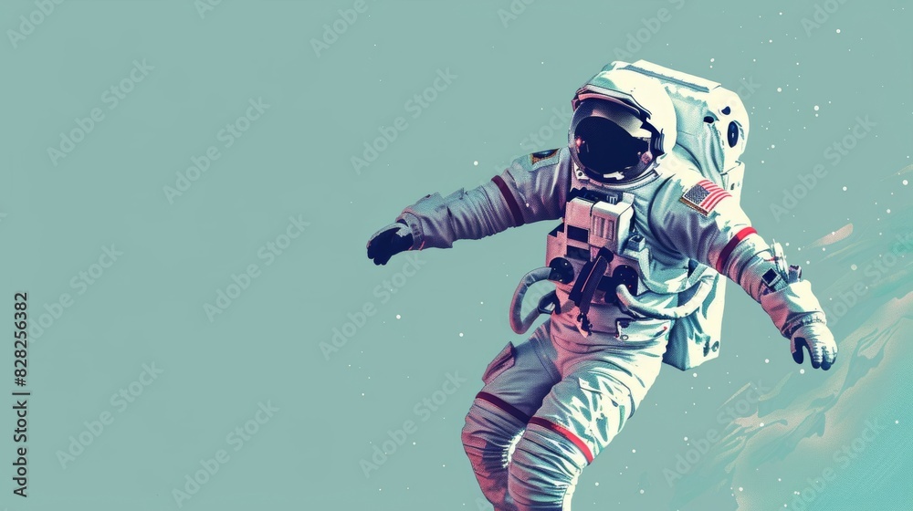 astronaut walking in space astronaut walking in space