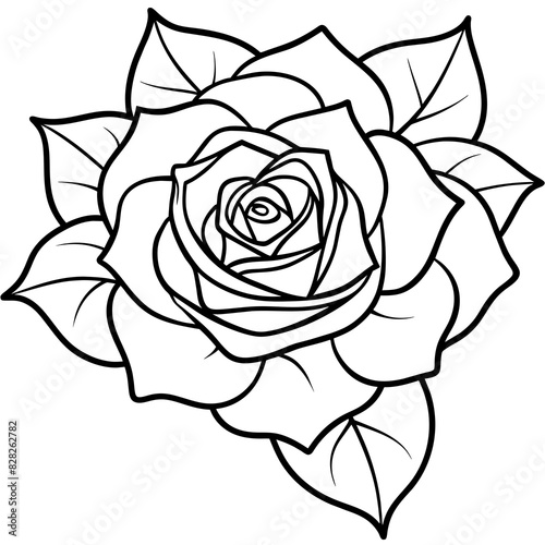 Wallpaper Mural Set of hand drawn rose vector. Torontodigital.ca