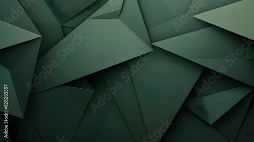 Dark green product background. 