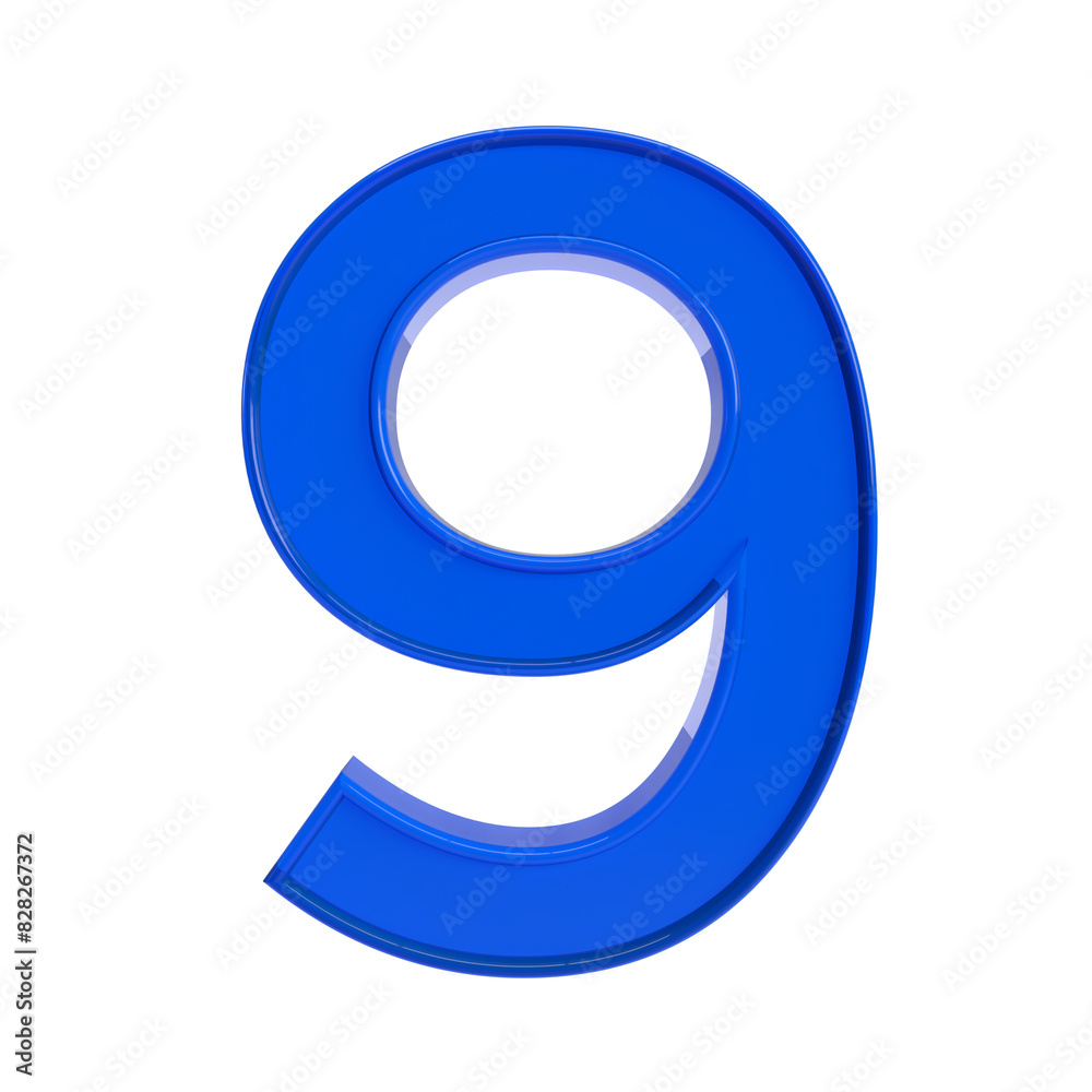 9 number 3d 9 number 3d