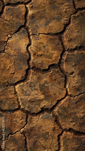 Dirty ground background texture, rich browns and tans, ai generated