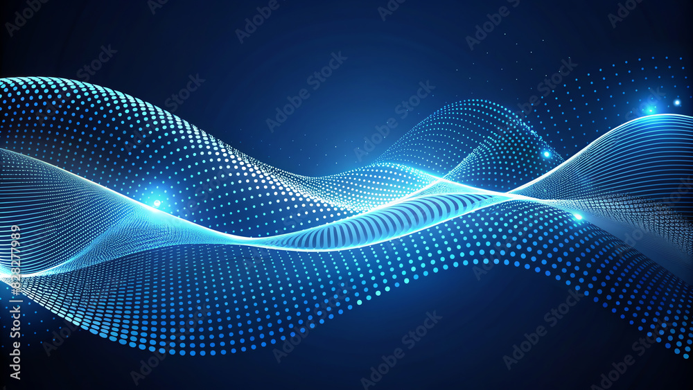 Fototapeta premium abstract blue background