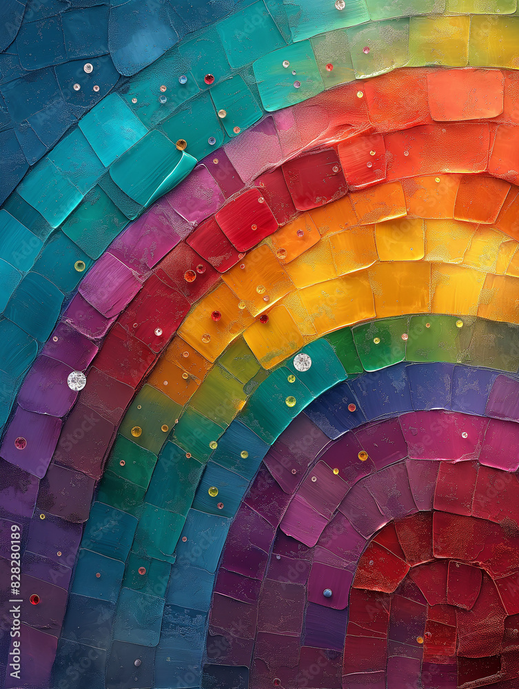 Obraz premium Pride Month Radiance