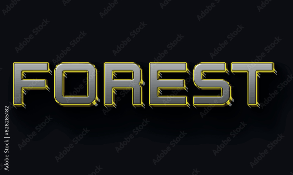 text  effect template