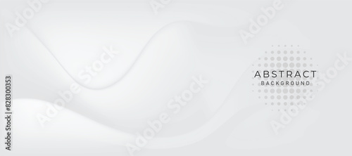 Abstract white gradient background. EPS10
